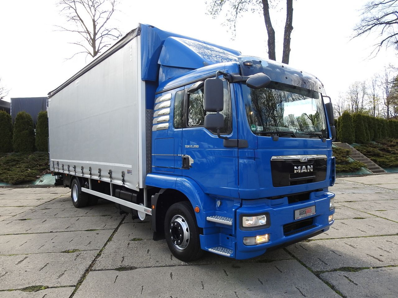 Tent tarbesõiduk MAN TGM 15.290 TARPAULIN LIFT 18 PALLETS CRUISE CONTROL TWIN WHEELS AIR CONDITIONING  290HP: pilt 26