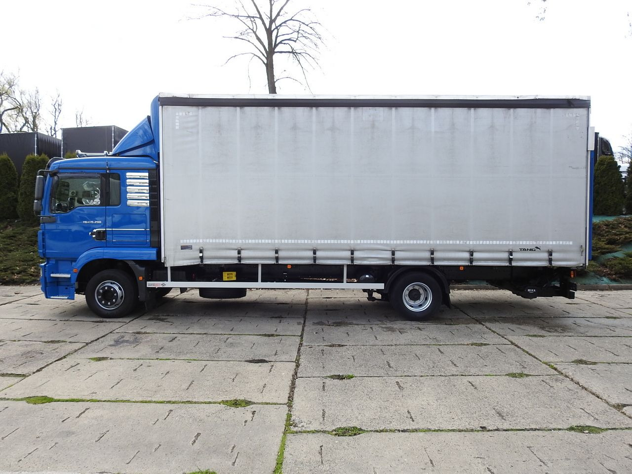 Tent tarbesõiduk MAN TGM 15.290 TARPAULIN LIFT 18 PALLETS CRUISE CONTROL TWIN WHEELS AIR CONDITIONING  290HP: pilt 9