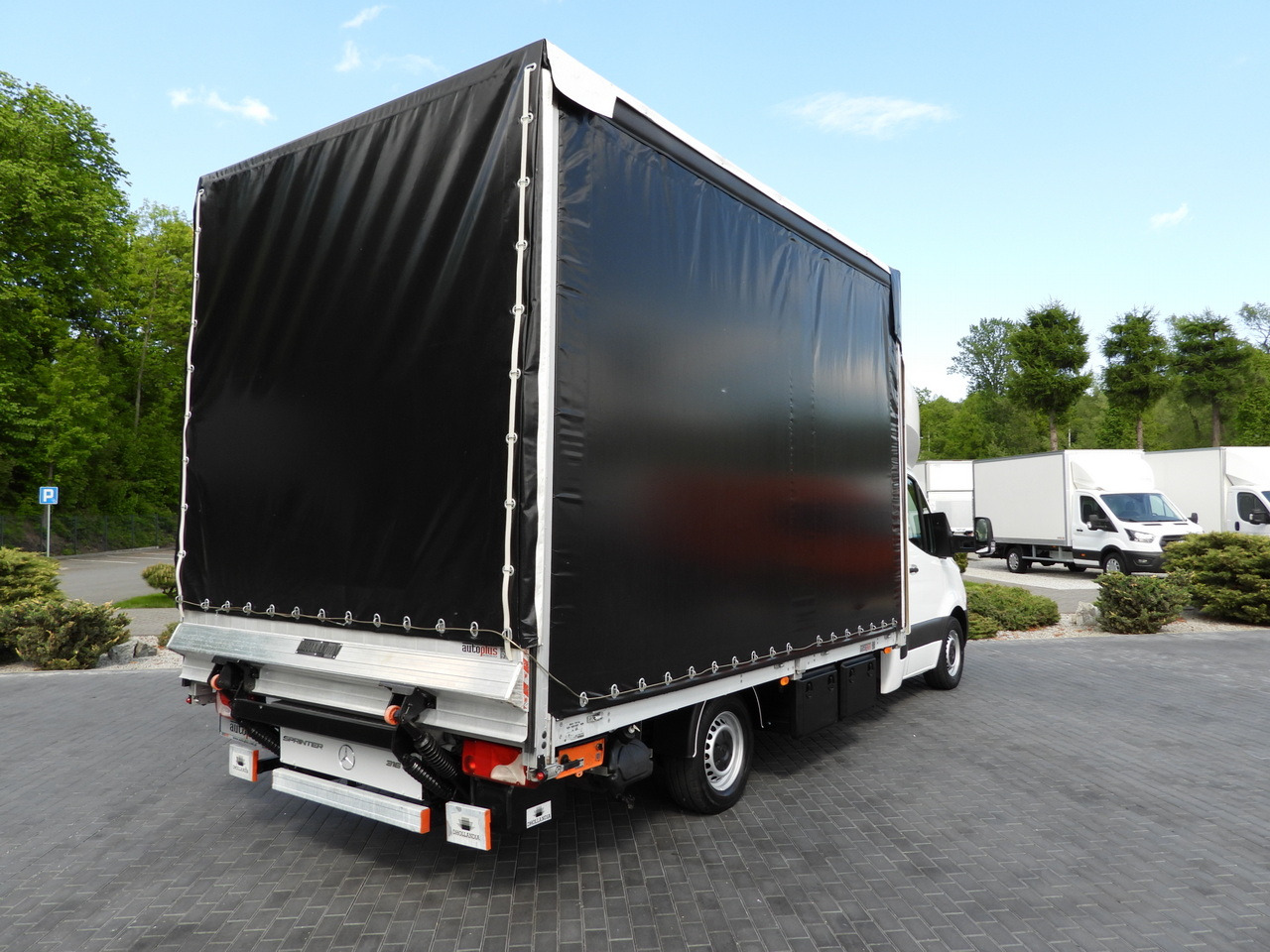 MERCEDES SPRINTER 316 TARPAULIN LIFT 10 PALLETS WEBASTO CRUISE CONTROL PNEUMATICS AIR CONDITIONING 160HP - Tent tarbesõiduk: pilt 3 MERCEDES SPRINTER 316 TARPAULIN LIFT 10 PALLETS WEBASTO CRUISE CONTROL PNEUMATICS AIR CONDITIONING 160HP - Tent tarbesõiduk: pilt 3