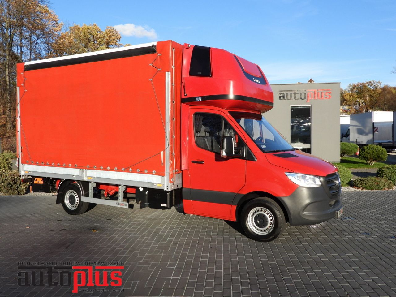MERCEDES SPRINTER 316 TARPAULIN LIFT 8 PALLETS WEBASTO CRUISE CONTROL AIR CONDITIONING 160HP - Tent tarbesõiduk: pilt 1 MERCEDES SPRINTER 316 TARPAULIN LIFT 8 PALLETS WEBASTO CRUISE CONTROL AIR CONDITIONING 160HP - Tent tarbesõiduk: pilt 1