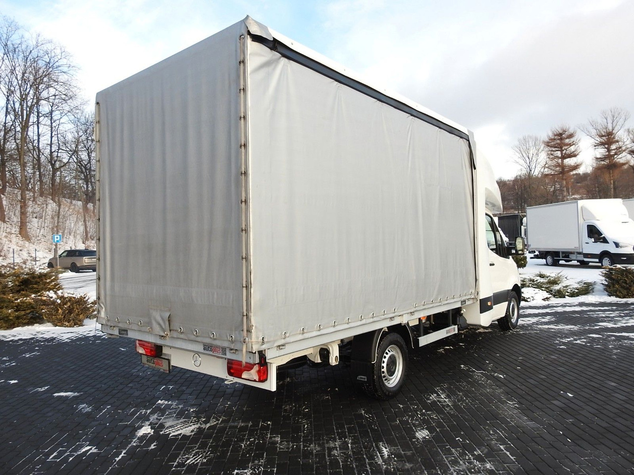 Mercedes-Benz SPRINTER 316 PRITSCHE PLANE 8 PALETTEN WEBASTO - Tent tarbesõiduk, Meeskonnaauto: pilt 3 Mercedes-Benz SPRINTER 316 PRITSCHE PLANE 8 PALETTEN WEBASTO - Tent tarbesõiduk, Meeskonnaauto: pilt 3