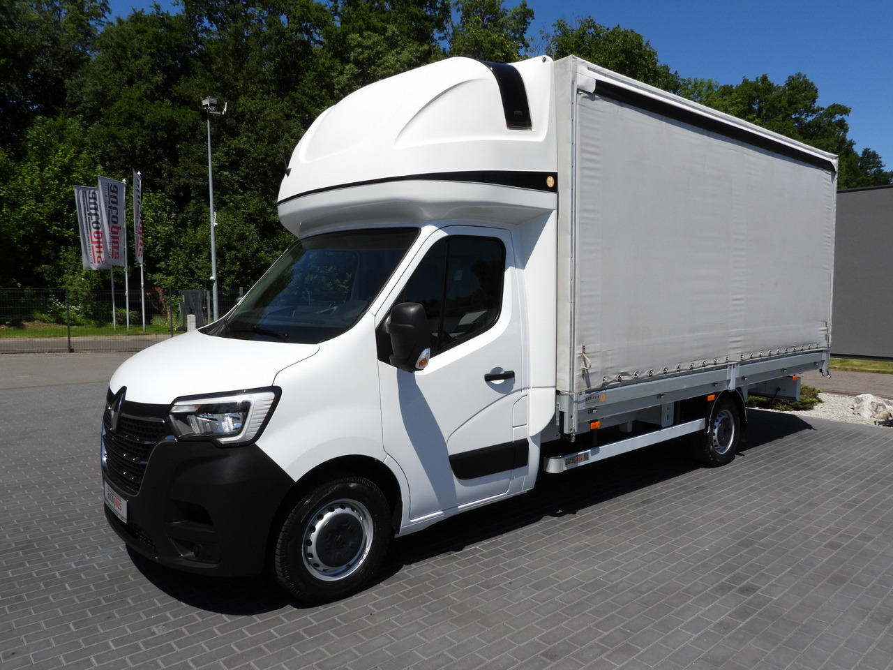 Tent tarbesõiduk RENAULT MASTER  TARPAULIN 10 PALLETS WEBASTO CRUISE CONTROL LED LIGHTS PNEUMATICS AIR CONDITIONING  165HP: pilt 6