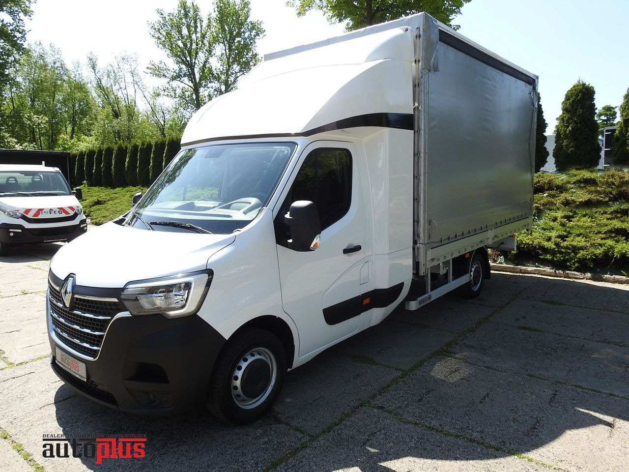 RENAULT MASTER TARPAULIN 8 PALLETS WEBASTO CRUISE CONTROL LED LIGHTS PNEUMATICS 165HP - Tent tarbesõiduk: pilt 1 RENAULT MASTER TARPAULIN 8 PALLETS WEBASTO CRUISE CONTROL LED LIGHTS PNEUMATICS 165HP - Tent tarbesõiduk: pilt 1