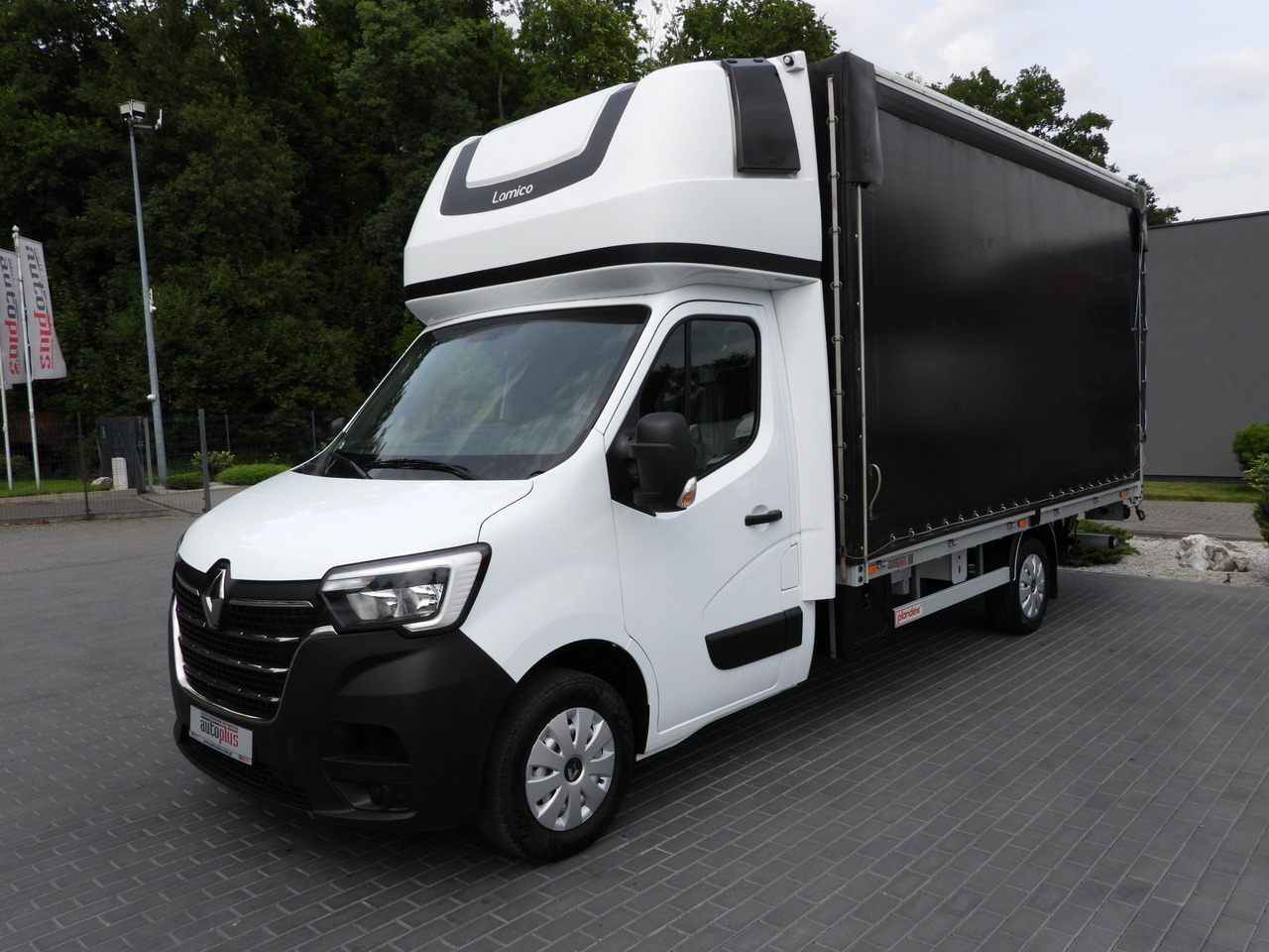 RENAULT MASTER TARPAULIN LIFT 9 PALLETS WEBASTO CRUISE CONTROL LED LIGHTS PNEUMATICS AIR CONDITIONING  165HP liising RENAULT MASTER TARPAULIN LIFT 9 PALLETS WEBASTO CRUISE CONTROL LED LIGHTS PNEUMATICS AIR CONDITIONING  165HP: pilt 6