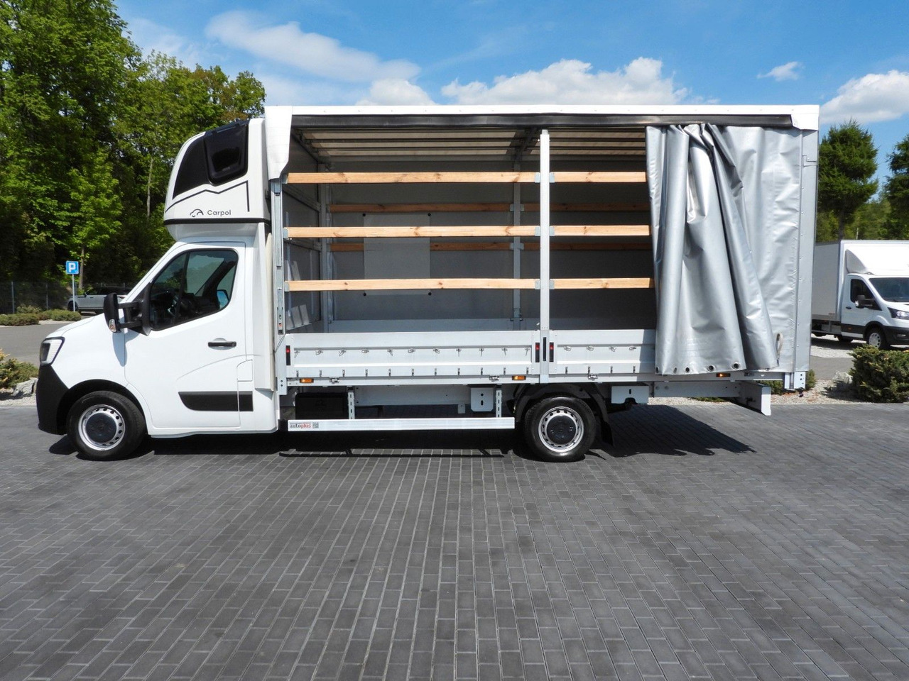 Tent tarbesõiduk Renault MASTER  PRITSCHE PLANE 10 PALETTEN WEBASTO  A/C: pilt 8
