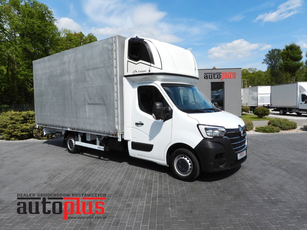 Renault MASTER PRITSCHE PLANE 10 PALETTEN WEBASTO A/C - Tent tarbesõiduk: pilt 1 Renault MASTER PRITSCHE PLANE 10 PALETTEN WEBASTO A/C - Tent tarbesõiduk: pilt 1