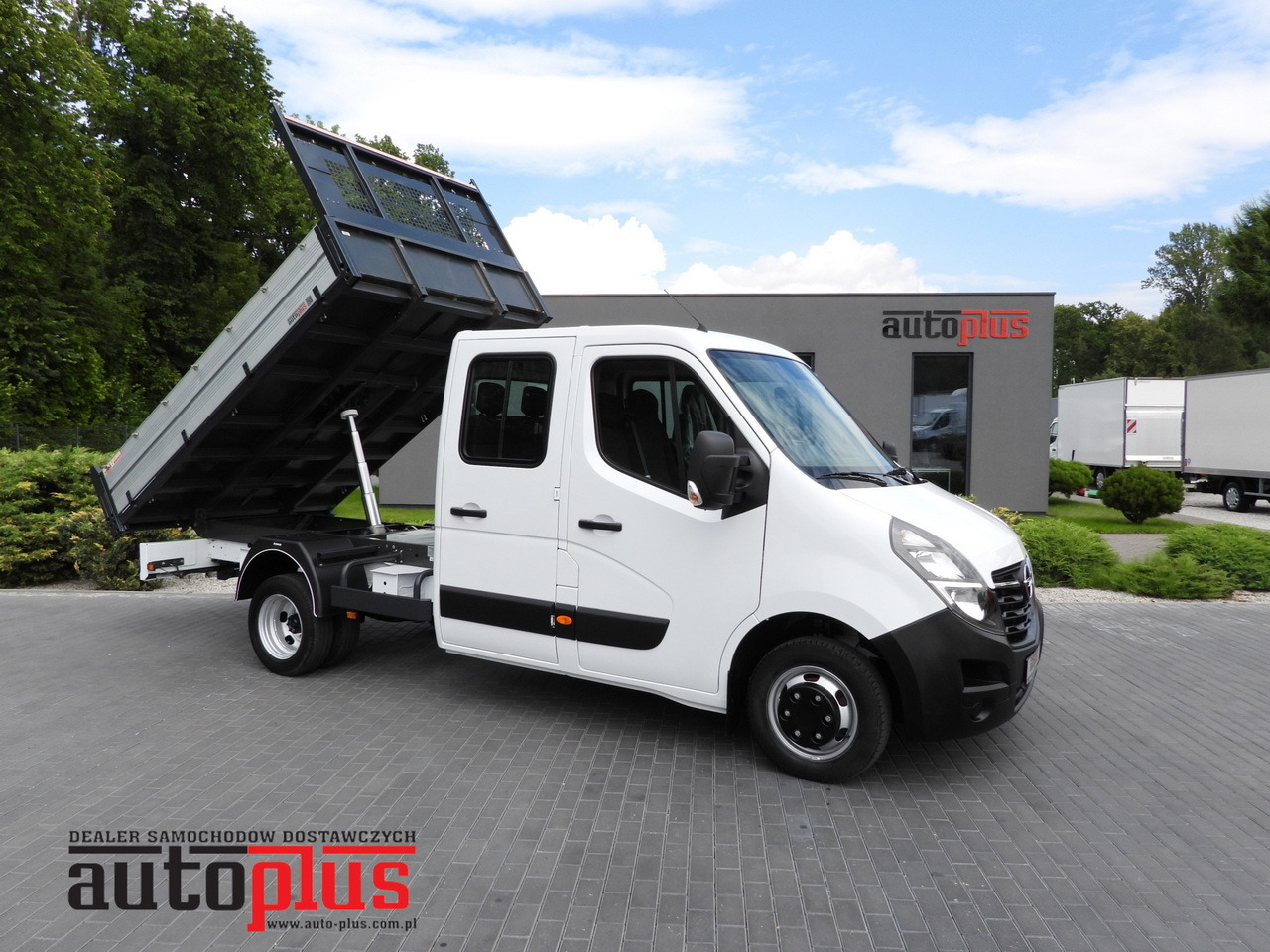 OPEL MOVANO TIPPER DOUBLE CABIN DOKA 7 SEATS LED LIGHTS TWIN WHEELS AIR CONDITIONING 145HP - Tarbesõiduk: pilt 1 OPEL MOVANO TIPPER DOUBLE CABIN DOKA 7 SEATS LED LIGHTS TWIN WHEELS AIR CONDITIONING 145HP - Tarbesõiduk: pilt 1