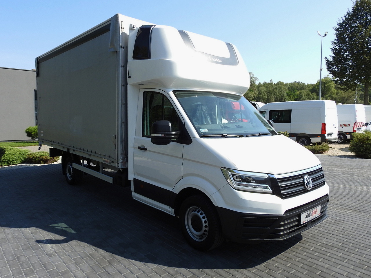 VOLKSWAGEN CRAFTER TARPAULIN 10 PALLETS WEBASTO CRUISE CONTROL AIR CONDITIONING LED LIGHTS 180HP - Tent tarbesõiduk: pilt 4 VOLKSWAGEN CRAFTER TARPAULIN 10 PALLETS WEBASTO CRUISE CONTROL AIR CONDITIONING LED LIGHTS 180HP - Tent tarbesõiduk: pilt 4