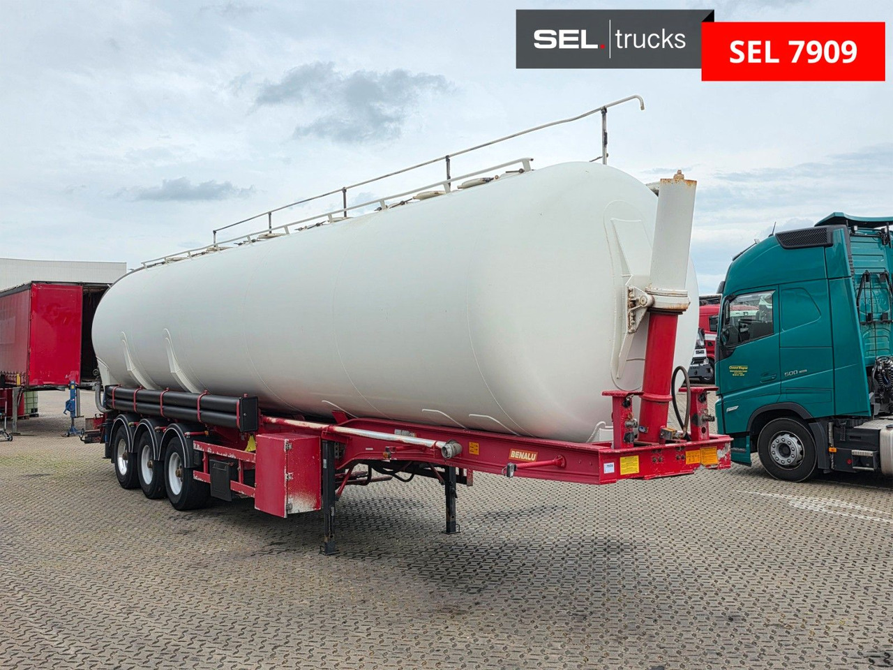 Benalu Neptune 62 / Kippsilo / 62m3 - Silo poolhaagis: pilt 3 Benalu Neptune 62 / Kippsilo / 62m3 - Silo poolhaagis: pilt 3
