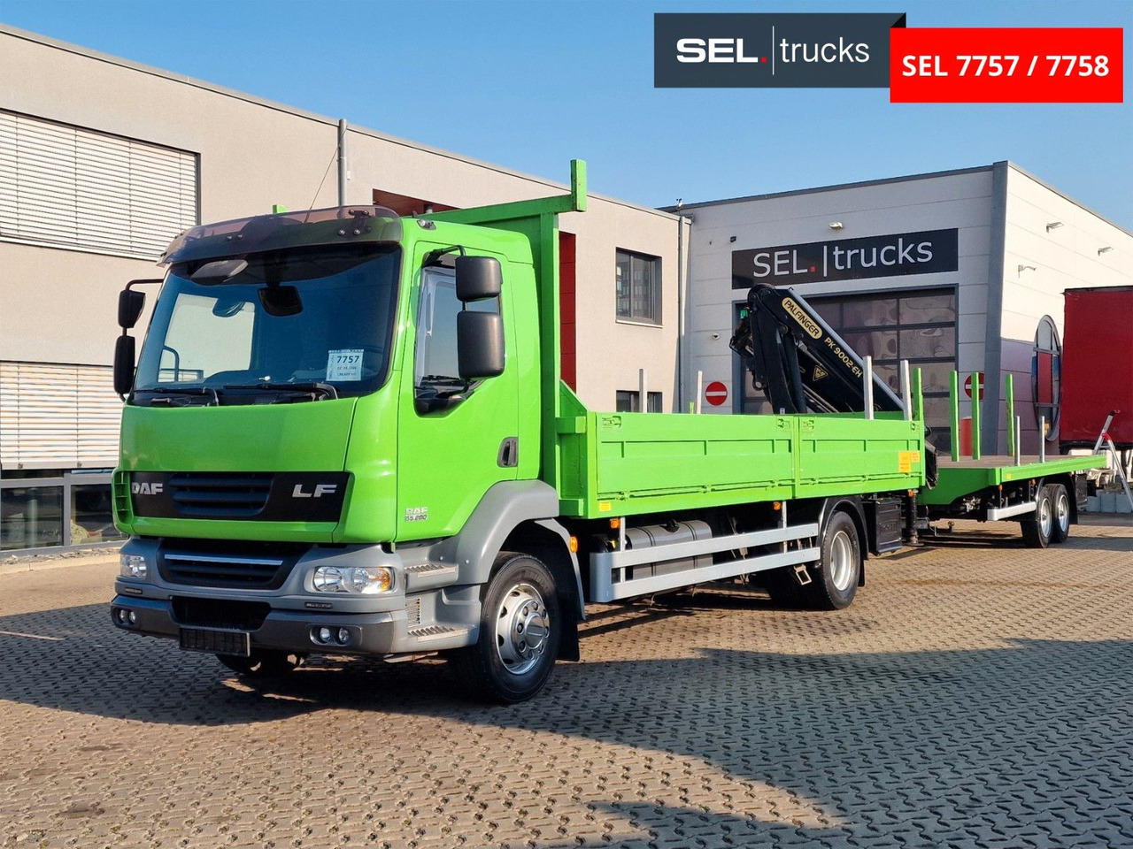 DAF LF 55.280 / Palfinger PK 9002EH / Komplettpreis - Kraanaga veoauto: pilt 1 DAF LF 55.280 / Palfinger PK 9002EH / Komplettpreis - Kraanaga veoauto: pilt 1