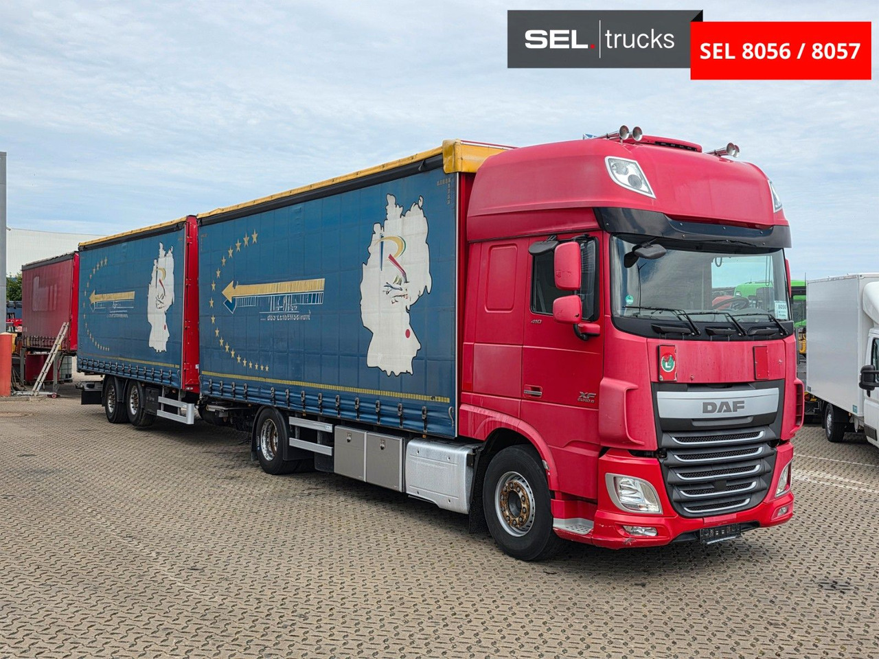 DAF XF 410 / ZF Intarder / Durchladezug - Tent veoauto: pilt 3 DAF XF 410 / ZF Intarder / Durchladezug - Tent veoauto: pilt 3