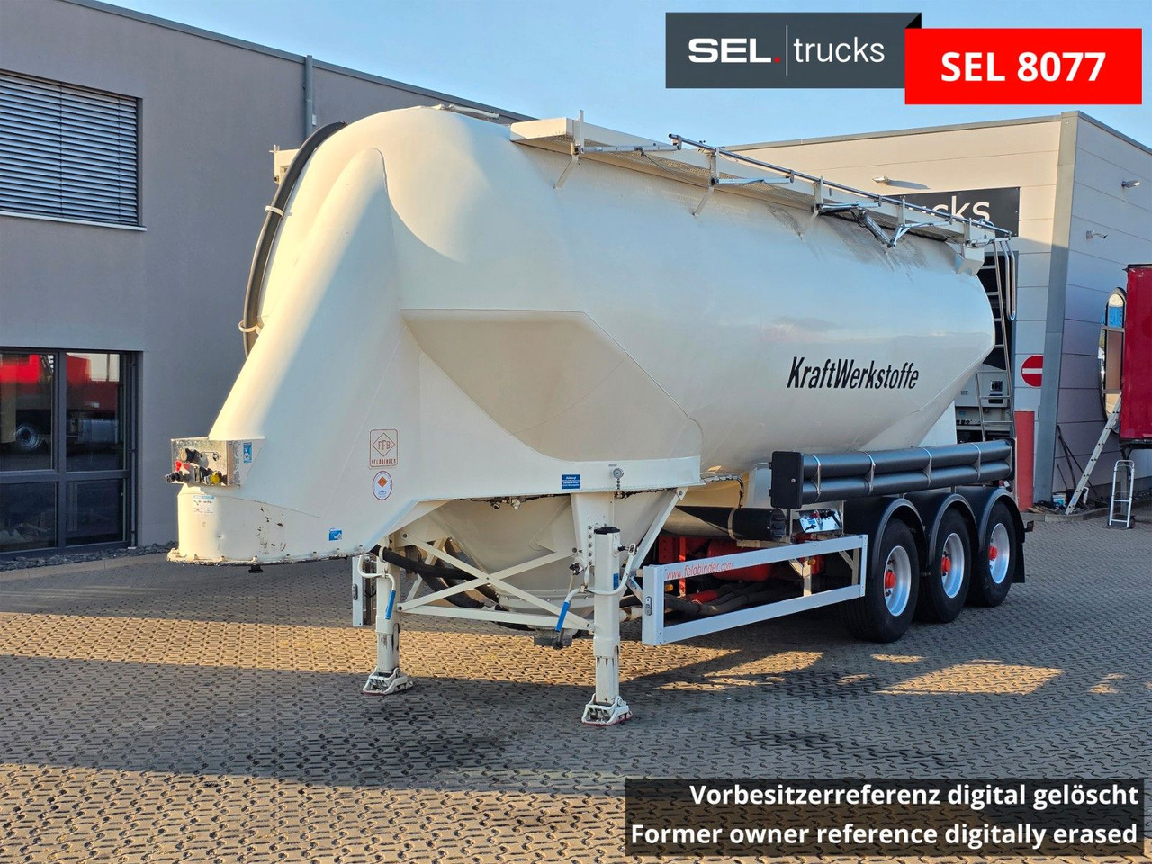Feldbinder EUT 40.3/7645/A/2 / 1 Kammer - Silo poolhaagis: pilt 1 Feldbinder EUT 40.3/7645/A/2 / 1 Kammer - Silo poolhaagis: pilt 1