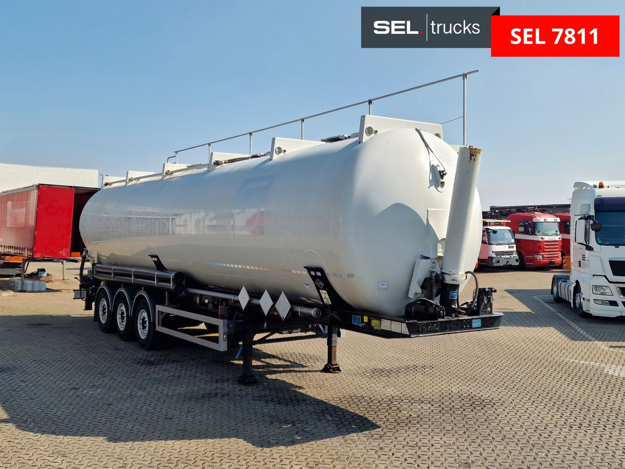Feldbinder KIP 60/7300/A/2 / 60.000 l / Kippsilo - Silo poolhaagis: pilt 3 Feldbinder KIP 60/7300/A/2 / 60.000 l / Kippsilo - Silo poolhaagis: pilt 3