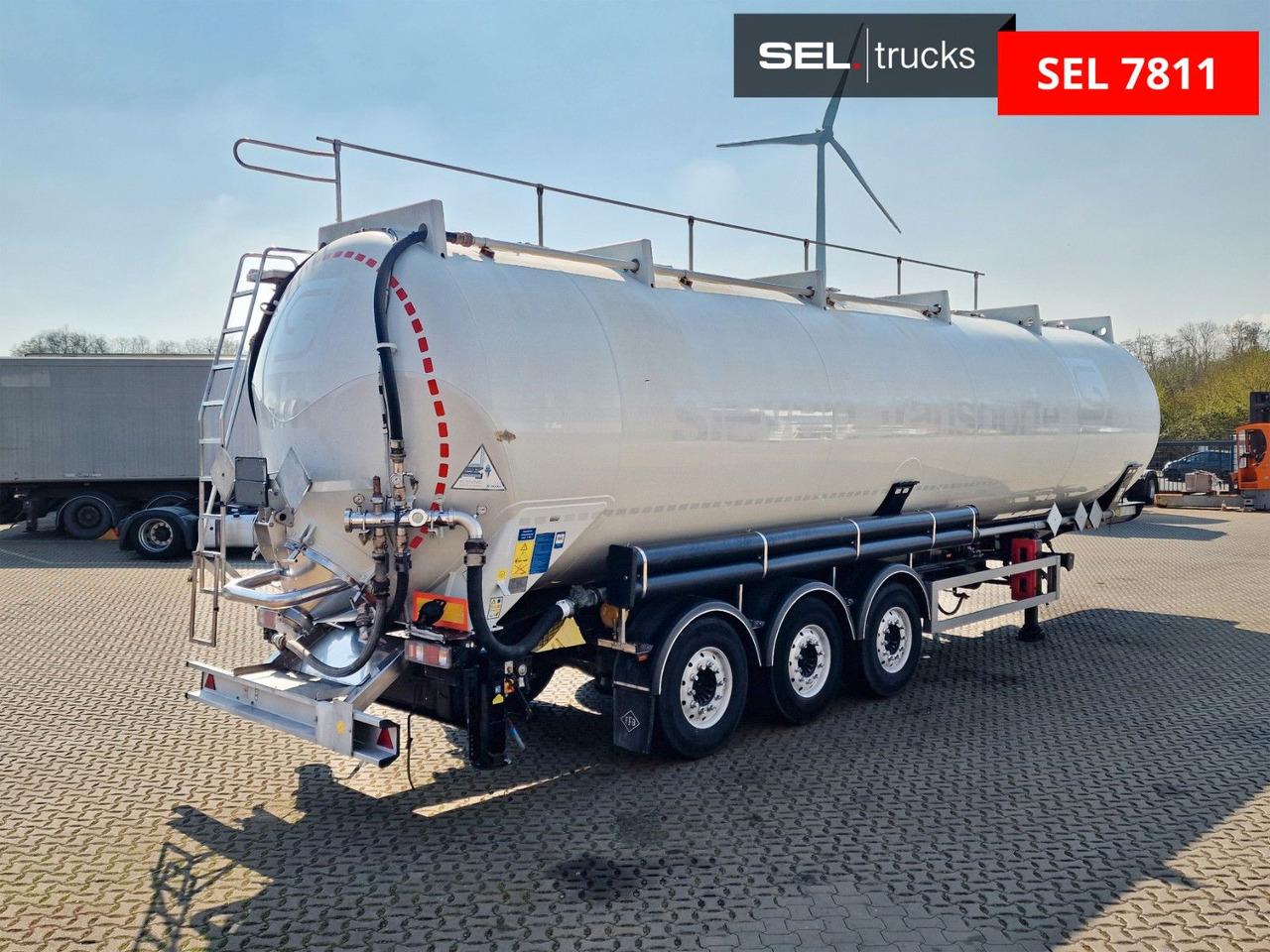 Feldbinder KIP 60/7300/A/2 / 60.000 l / Kippsilo - Silo poolhaagis: pilt 5 Feldbinder KIP 60/7300/A/2 / 60.000 l / Kippsilo - Silo poolhaagis: pilt 5