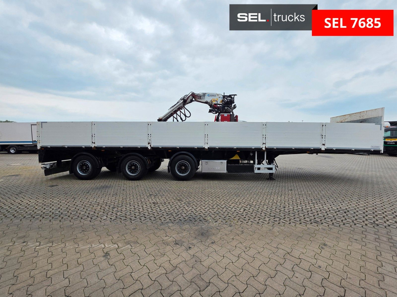 Fellechner SB31-L36 / Rollkran / Lenkachse - Platvorm/ Madelpoolhaagis: pilt 4 Fellechner SB31-L36 / Rollkran / Lenkachse - Platvorm/ Madelpoolhaagis: pilt 4
