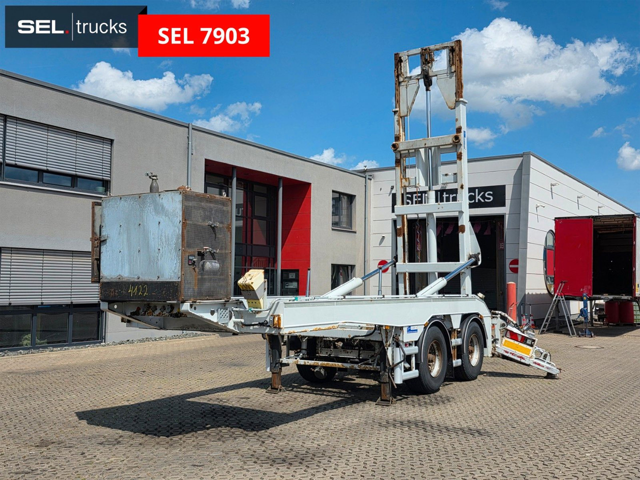Hüffermann HSF 35.06L / Silosteller / Liftachse - Kallur-poolhaagis: pilt 1 Hüffermann HSF 35.06L / Silosteller / Liftachse - Kallur-poolhaagis: pilt 1