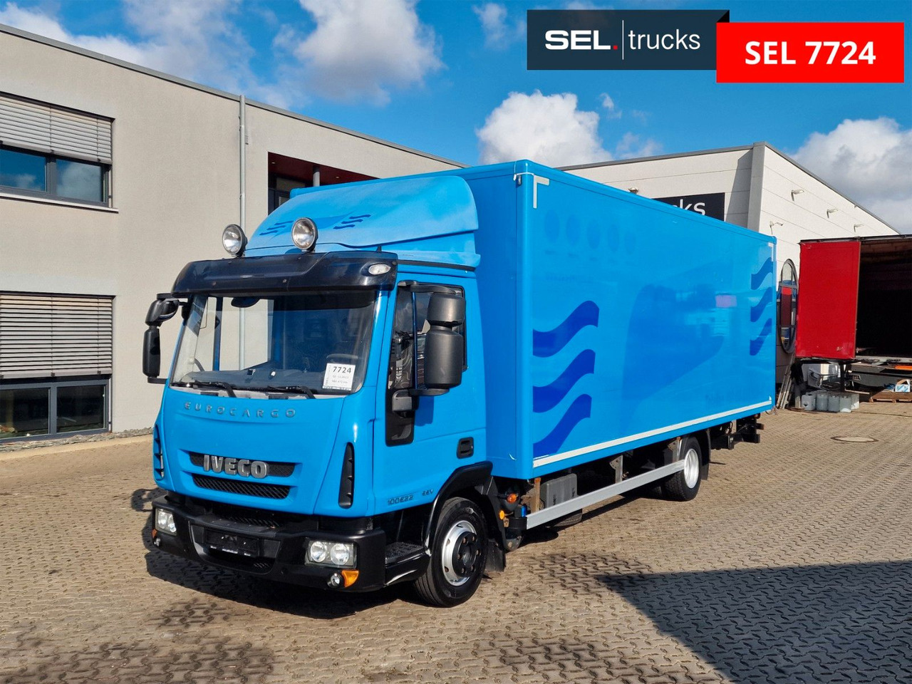 Iveco Eurocargo 100E22 / Ladebordwand / 3 Sitzen - Kasti veoauto: pilt 1 Iveco Eurocargo 100E22 / Ladebordwand / 3 Sitzen - Kasti veoauto: pilt 1