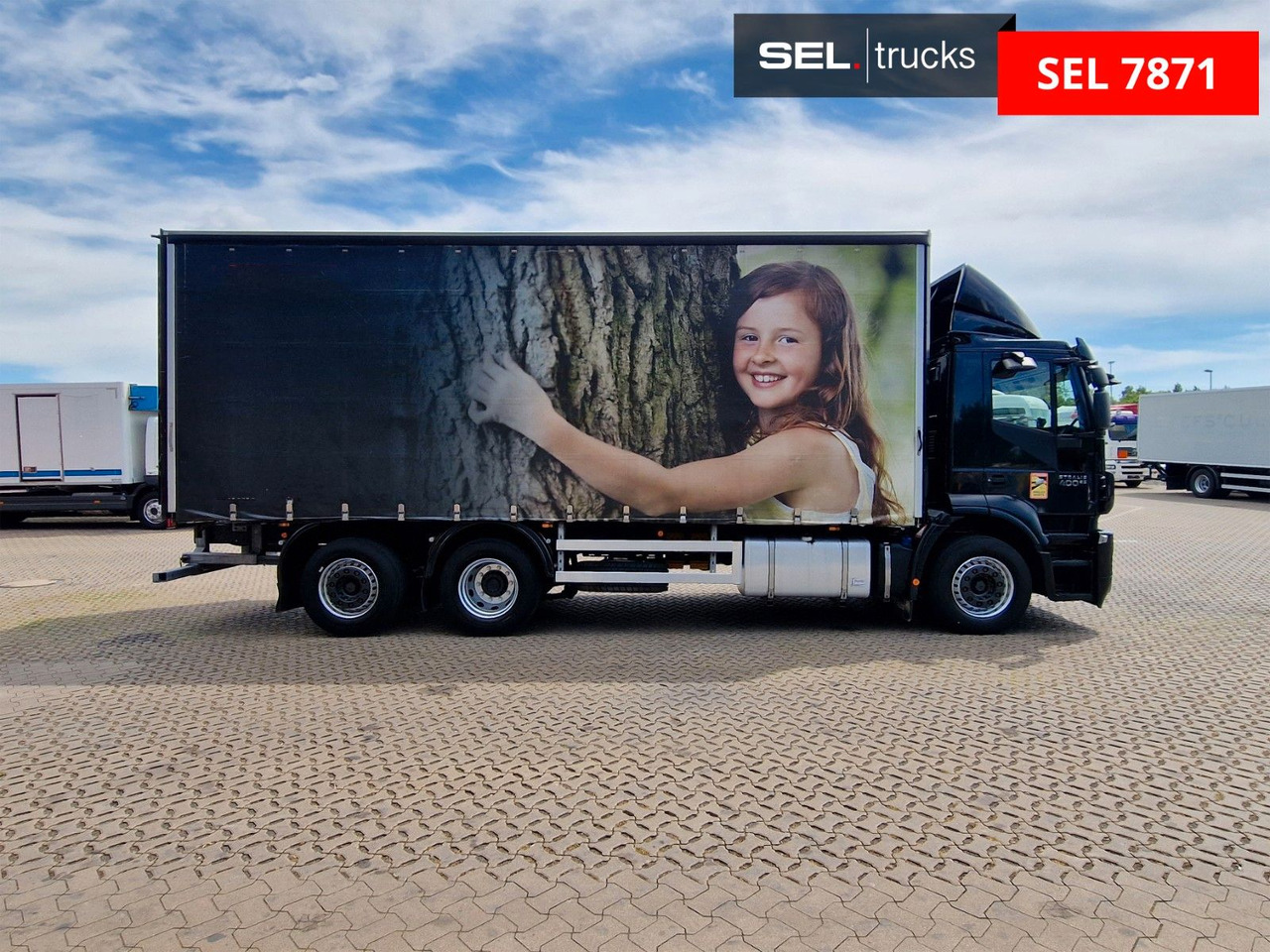 Iveco Stralis 400 / Staplerhalterung / Lenk-Liftachse - Tent veoauto: pilt 4 Iveco Stralis 400 / Staplerhalterung / Lenk-Liftachse - Tent veoauto: pilt 4