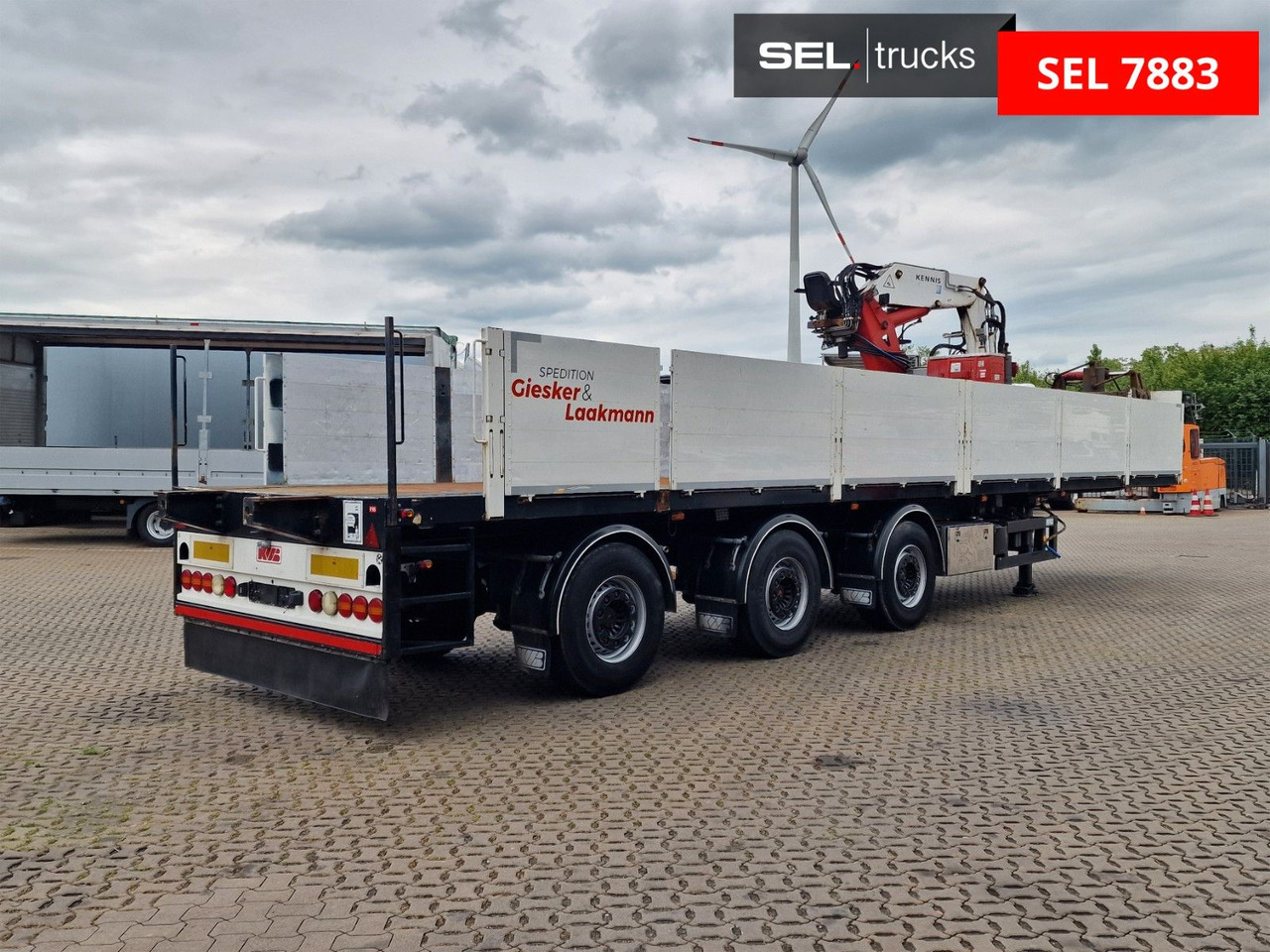 KWB P-393-STI-R1 / Rollkran / Kennis / Lenkachse - Platvorm/ Madelpoolhaagis: pilt 5 KWB P-393-STI-R1 / Rollkran / Kennis / Lenkachse - Platvorm/ Madelpoolhaagis: pilt 5