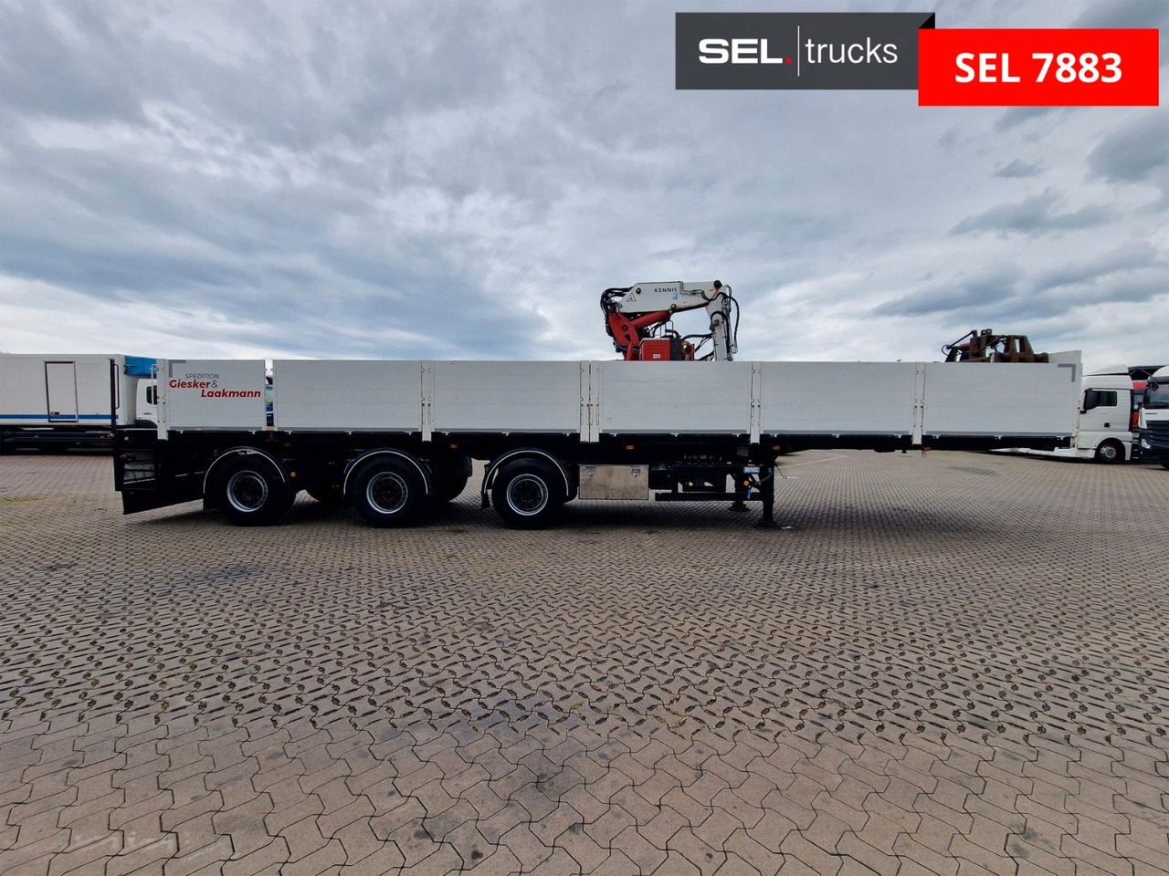 KWB P-393-STI-R1 / Rollkran / Kennis / Lenkachse - Platvorm/ Madelpoolhaagis: pilt 4 KWB P-393-STI-R1 / Rollkran / Kennis / Lenkachse - Platvorm/ Madelpoolhaagis: pilt 4