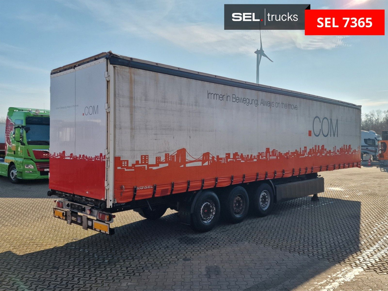 Kögel SN 24 / EDSCHA - Tentpoolhaagis: pilt 5 Kögel SN 24 / EDSCHA - Tentpoolhaagis: pilt 5