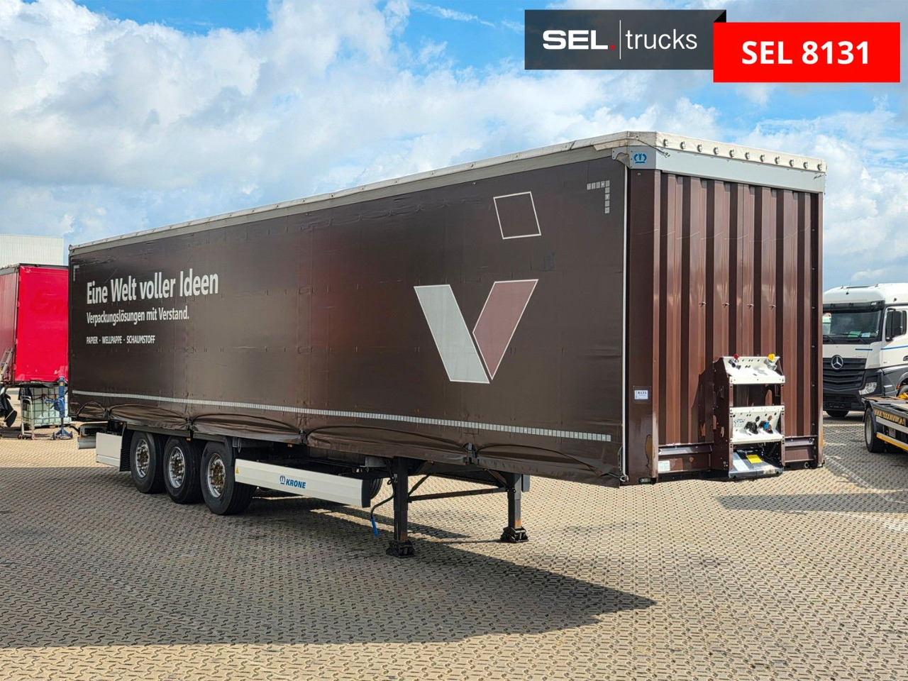 Krone SD / EDSCHA / Liftachse - Tentpoolhaagis: pilt 3 Krone SD / EDSCHA / Liftachse - Tentpoolhaagis: pilt 3