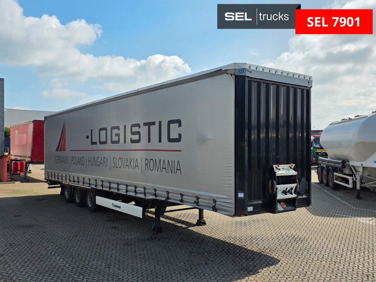 Krone SD / Hubdach / EDSCHA / Mega / Liftachse - Tentpoolhaagis: pilt 3 Krone SD / Hubdach / EDSCHA / Mega / Liftachse - Tentpoolhaagis: pilt 3