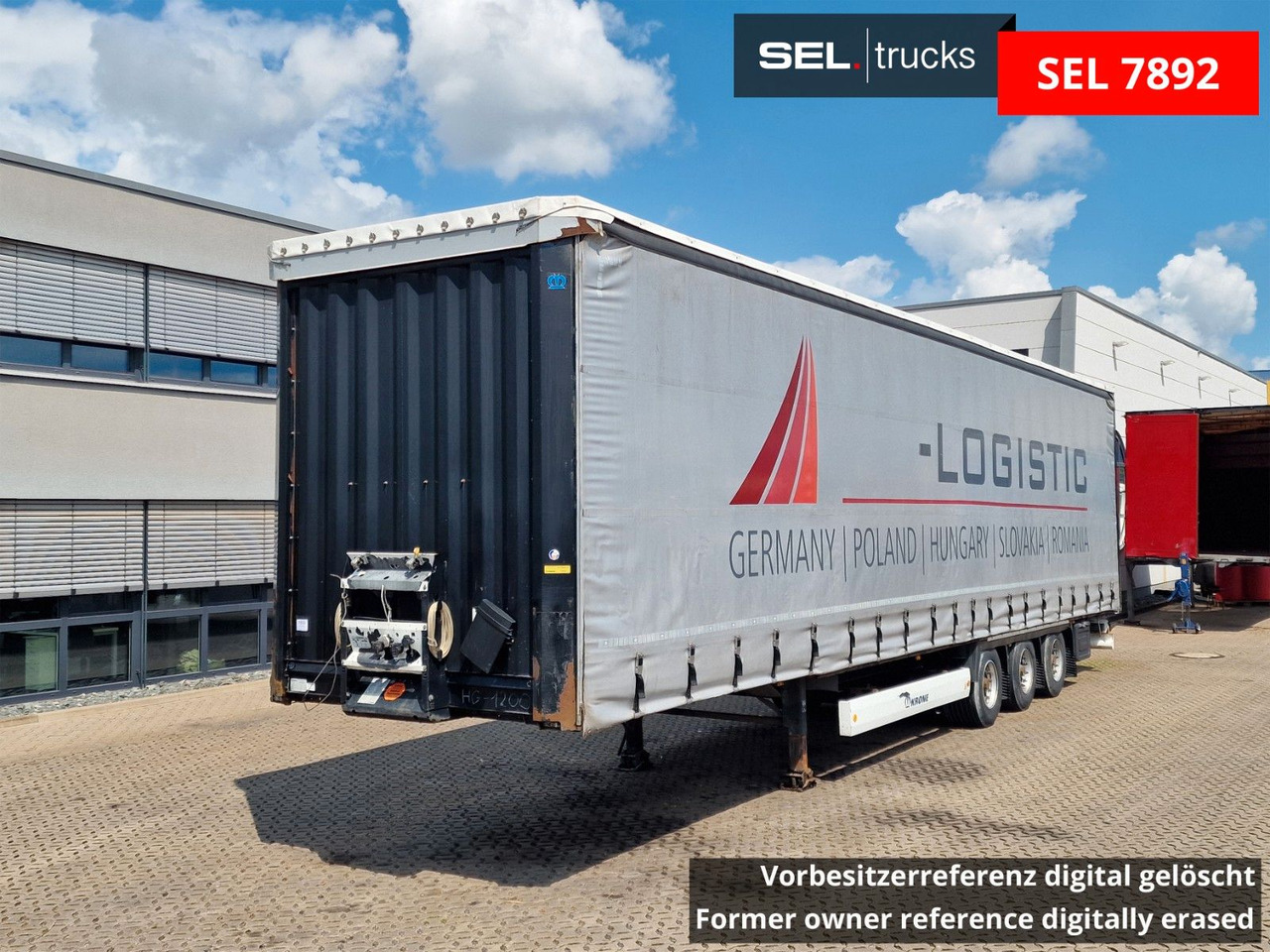 Krone SD / Hubdach / EDSCHA / Mega / Liftachse - Tentpoolhaagis: pilt 1 Krone SD / Hubdach / EDSCHA / Mega / Liftachse - Tentpoolhaagis: pilt 1