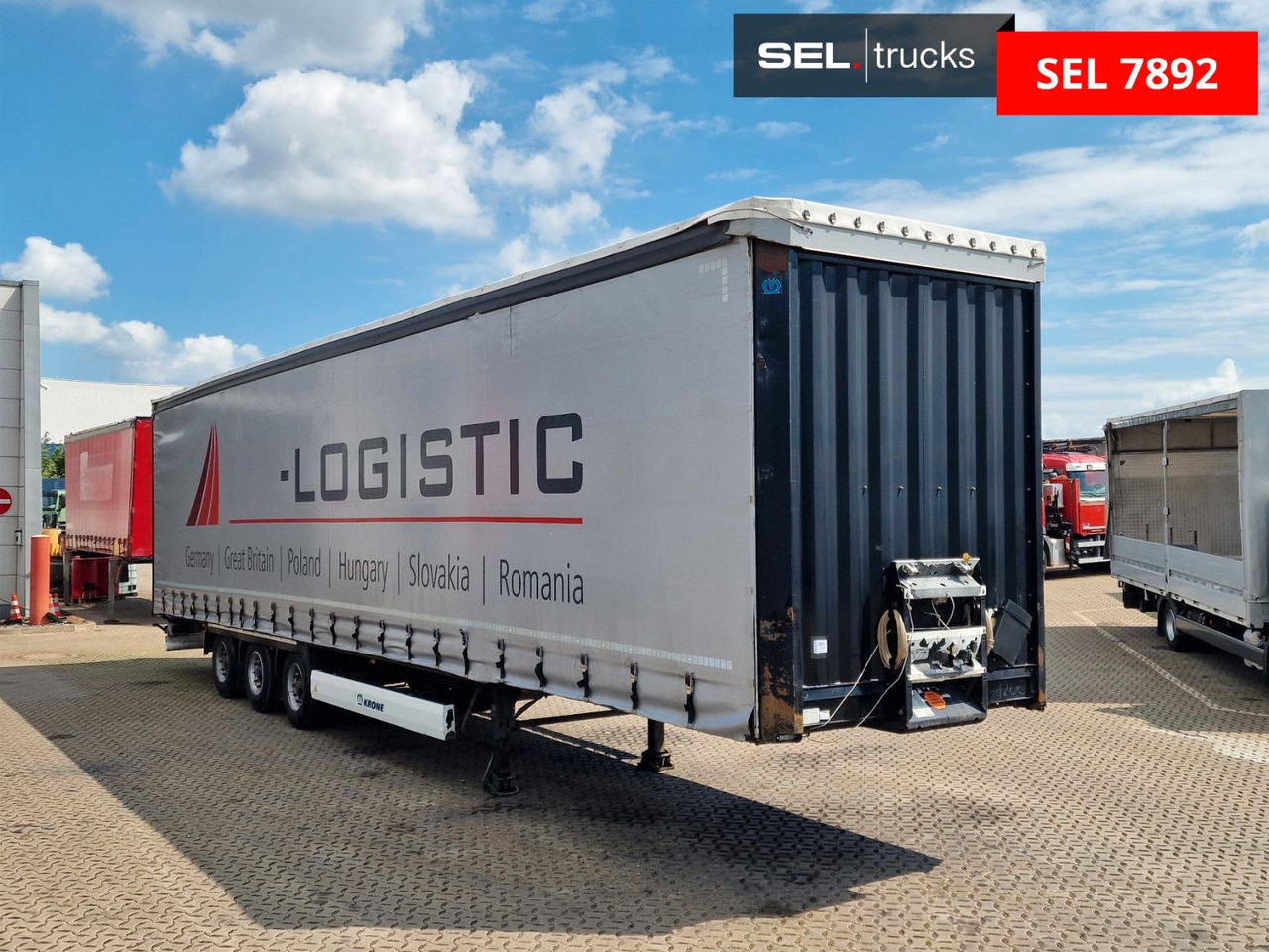 Krone SD / Hubdach / EDSCHA / Mega / Liftachse - Tentpoolhaagis: pilt 3 Krone SD / Hubdach / EDSCHA / Mega / Liftachse - Tentpoolhaagis: pilt 3