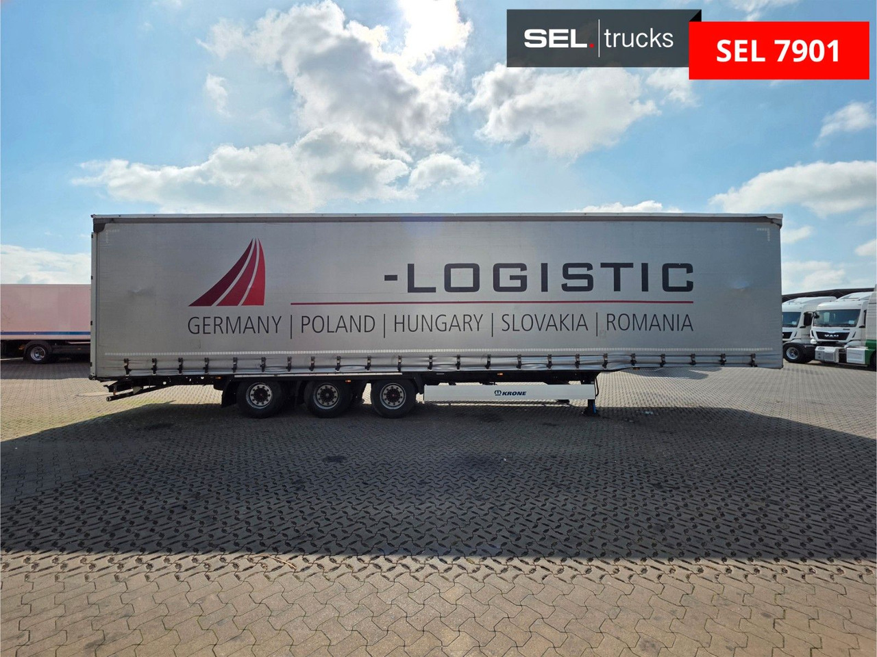 Krone SD / Hubdach / EDSCHA / Mega / Liftachse - Tentpoolhaagis: pilt 4 Krone SD / Hubdach / EDSCHA / Mega / Liftachse - Tentpoolhaagis: pilt 4