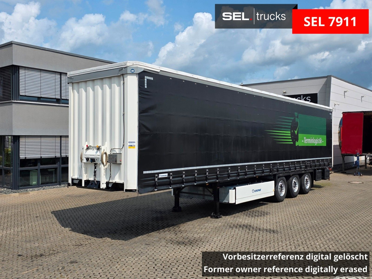 Krone SD / Palettenkasten / Liftachse - Tentpoolhaagis: pilt 1 Krone SD / Palettenkasten / Liftachse - Tentpoolhaagis: pilt 1