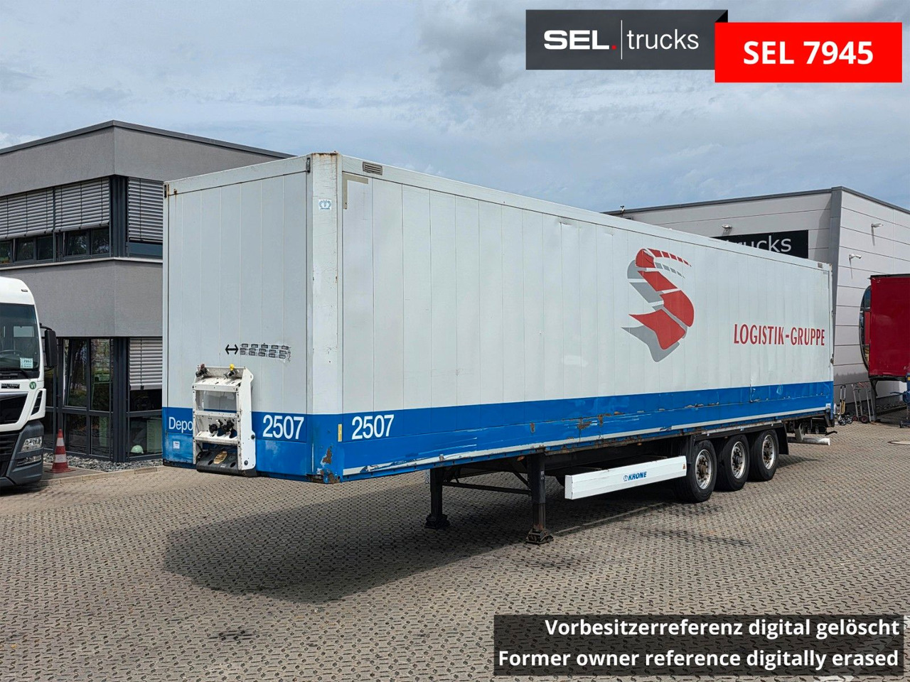 Krone SD / Textil / Liftachse - Furgoonpoolhaagis: pilt 1 Krone SD / Textil / Liftachse - Furgoonpoolhaagis: pilt 1