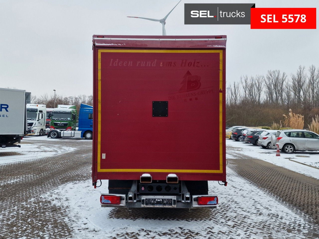 Tent veoauto MAN TGM 18.250 4X2 LL / Staplerhalterung: pilt 6