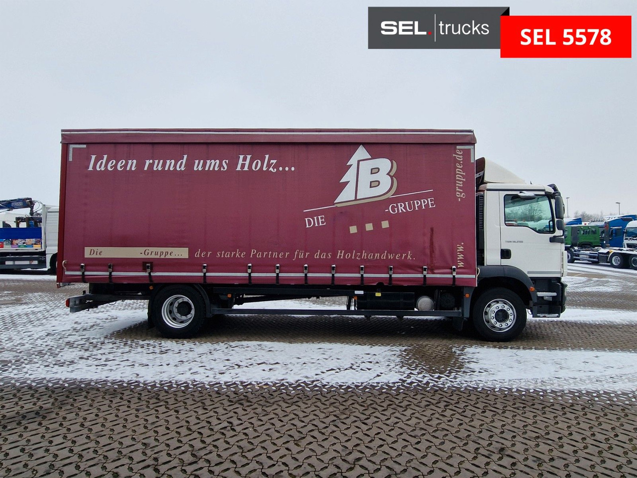 MAN TGM 18.250 4X2 LL / Staplerhalterung - Tent veoauto: pilt 4 MAN TGM 18.250 4X2 LL / Staplerhalterung - Tent veoauto: pilt 4