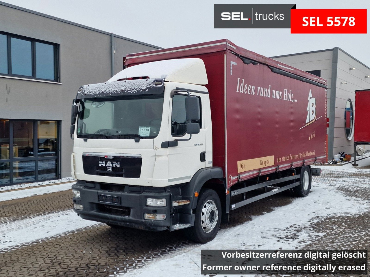MAN TGM 18.250 4X2 LL / Staplerhalterung - Tent veoauto: pilt 1 MAN TGM 18.250 4X2 LL / Staplerhalterung - Tent veoauto: pilt 1