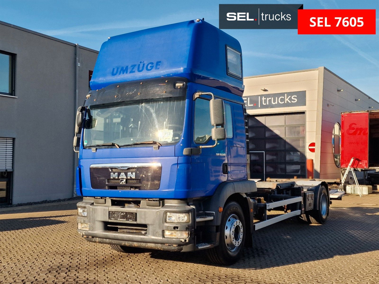 MAN TGM 18.340 4X2 LL / Ladebordwand / 3 Betten - Konteinerveduk/ Tõstukiga veoauto: pilt 1 MAN TGM 18.340 4X2 LL / Ladebordwand / 3 Betten - Konteinerveduk/ Tõstukiga veoauto: pilt 1