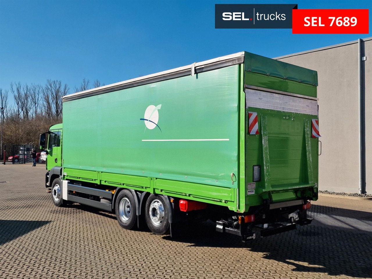 Tent veoauto MAN TGS 26.360 6X2-2 BL / Ladebordwand / Aluklappen: pilt 7