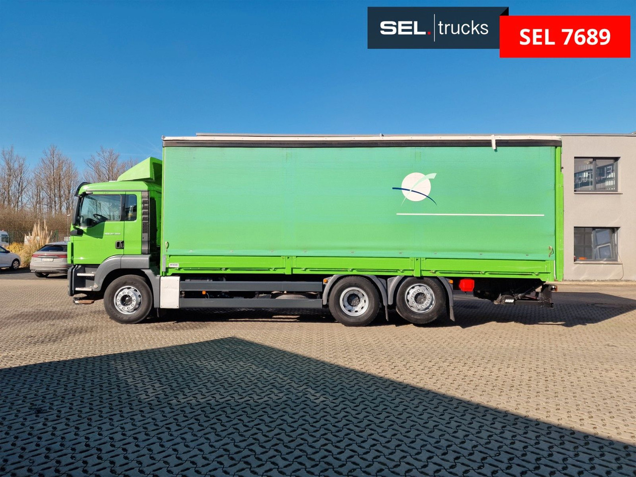 Tent veoauto MAN TGS 26.360 6X2-2 BL / Ladebordwand / Aluklappen: pilt 8