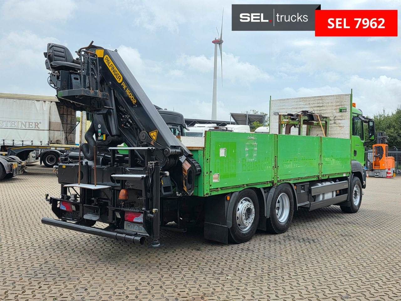 MAN TGS 26.360 6x2-2 BL/ Palfinger 16002 / Lenkachse - Kraanaga veoauto: pilt 5 MAN TGS 26.360 6x2-2 BL/ Palfinger 16002 / Lenkachse - Kraanaga veoauto: pilt 5