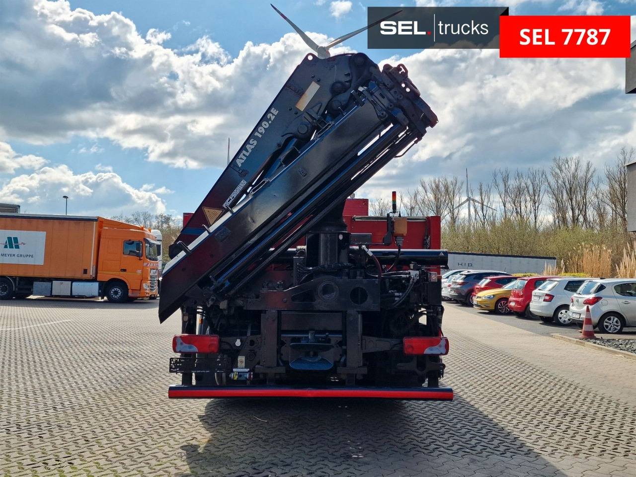Kraanaga veoauto MAN TGS 26.440 6X2-2 LL /Atlas 190 / Fernbedienung.: pilt 6