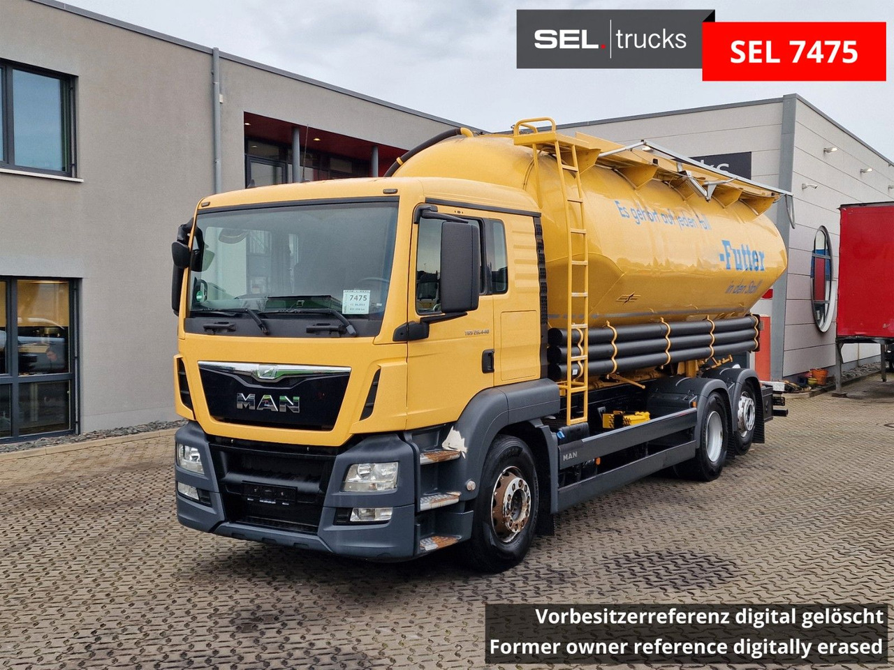 MAN TGS 26.440 6X2-4 LL / SILO / ZF Int. / Spitzer / - Tsisternauto: pilt 1 MAN TGS 26.440 6X2-4 LL / SILO / ZF Int. / Spitzer / - Tsisternauto: pilt 1
