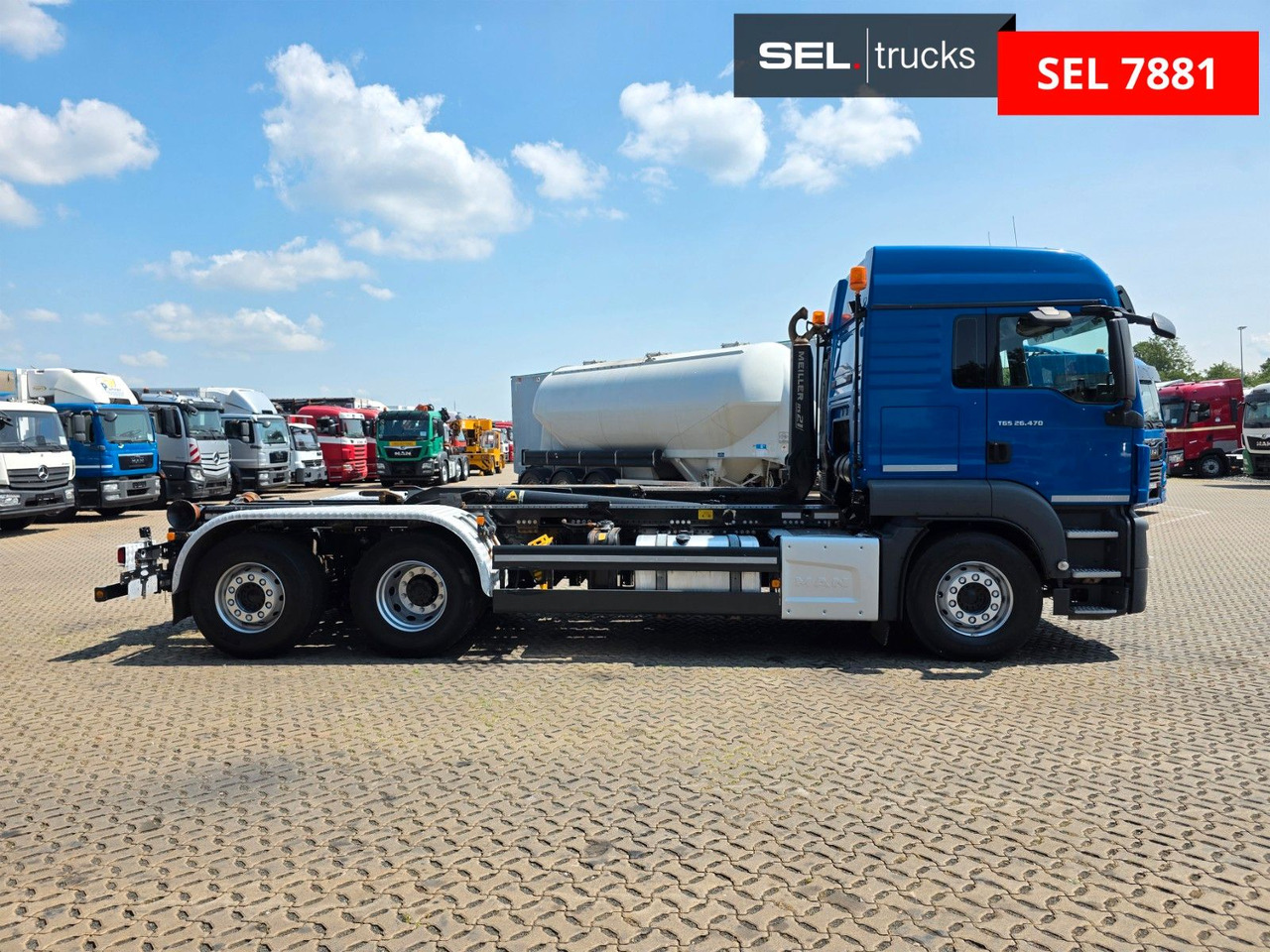 MAN TGS 26.470 6x2-4 BL /Intarder / Lenkachse / 6D - Konkstõstukiga veoauto: pilt 4 MAN TGS 26.470 6x2-4 BL /Intarder / Lenkachse / 6D - Konkstõstukiga veoauto: pilt 4