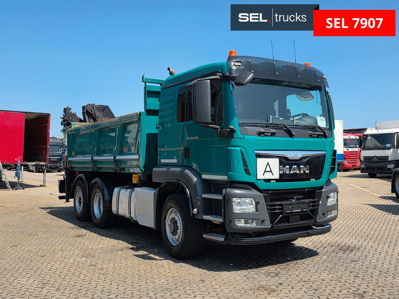 MAN TGS 28.480 6X4H-4 BL /HIAB /Fernbed. / Lenkachse - Kallurauto, Kraanaga veoauto: pilt 5 MAN TGS 28.480 6X4H-4 BL /HIAB /Fernbed. / Lenkachse - Kallurauto, Kraanaga veoauto: pilt 5