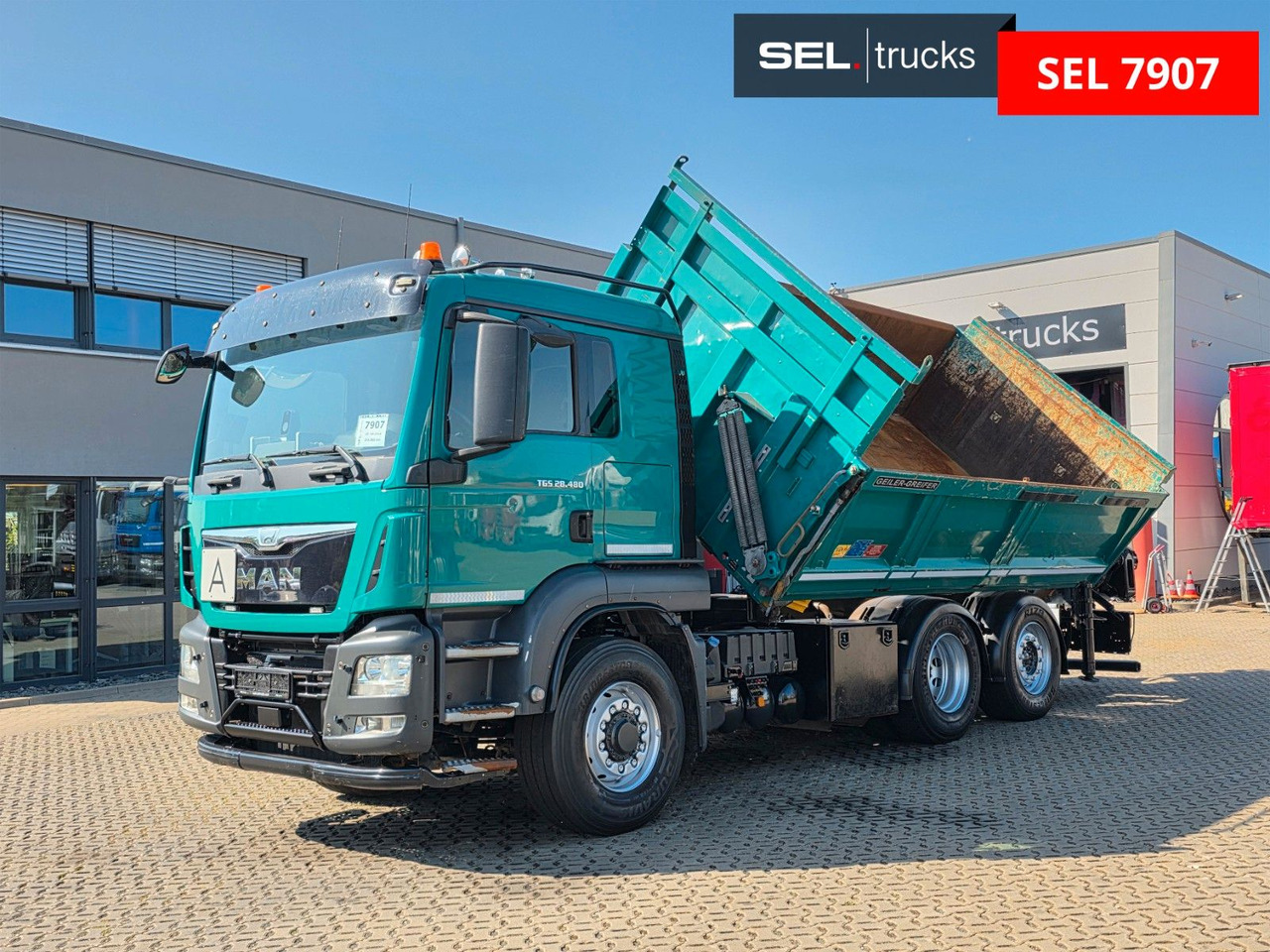 MAN TGS 28.480 6X4H-4 BL /HIAB /Fernbed. / Lenkachse - Kallurauto, Kraanaga veoauto: pilt 2 MAN TGS 28.480 6X4H-4 BL /HIAB /Fernbed. / Lenkachse - Kallurauto, Kraanaga veoauto: pilt 2