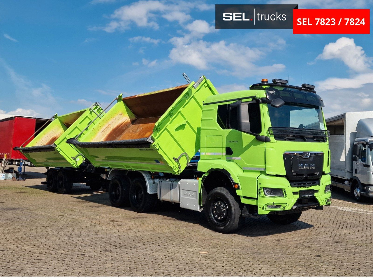 MAN TGS 33.510 6x6 BL CH /Dreiseitenkipper /6x6 / 6D - Kallurauto: pilt 3 MAN TGS 33.510 6x6 BL CH /Dreiseitenkipper /6x6 / 6D - Kallurauto: pilt 3