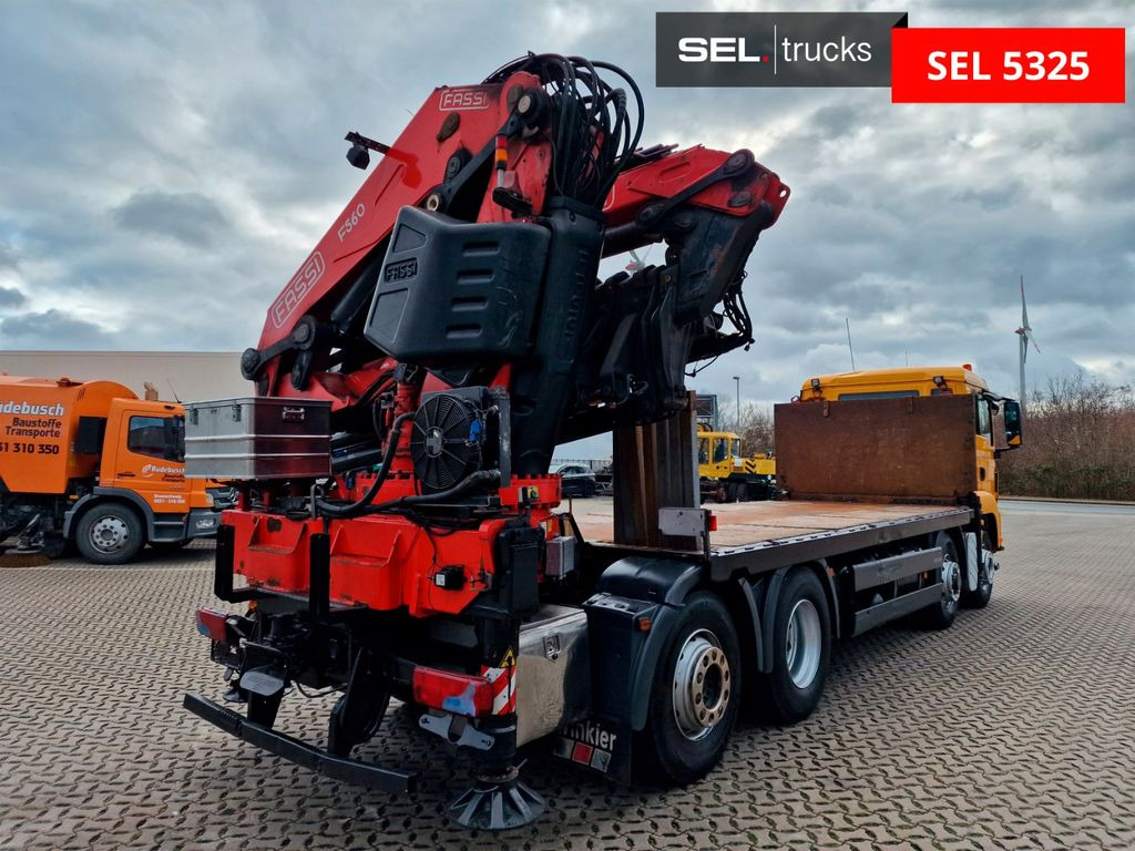 MAN TGS 35.480 8X4H-6 BL / Intarder / FASSI F560 - Kraanaga veoauto: pilt 5 MAN TGS 35.480 8X4H-6 BL / Intarder / FASSI F560 - Kraanaga veoauto: pilt 5