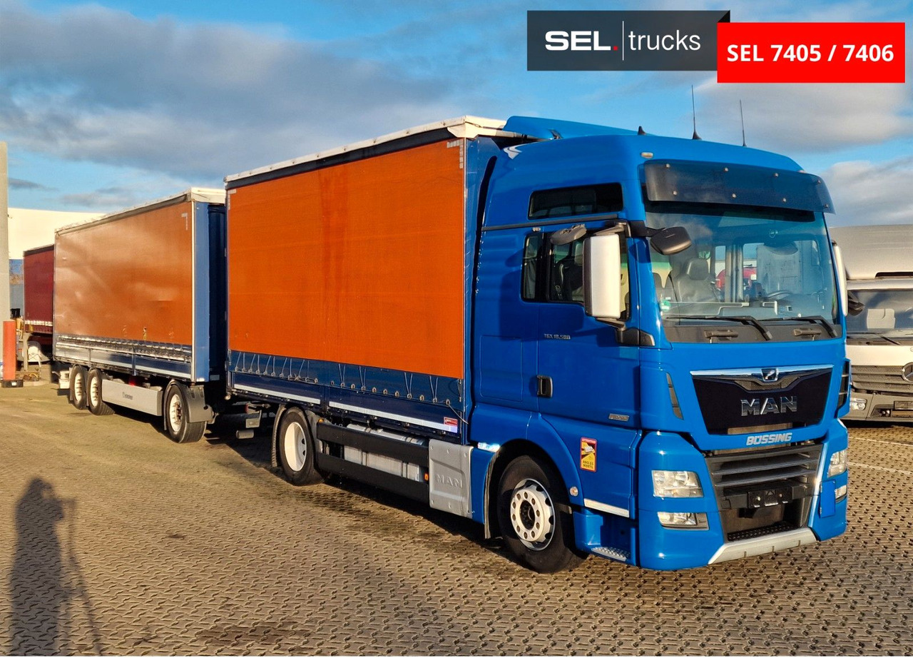 MAN TGX 18.580 4X2 LL/ Intarder/Aluklappen/Durchlade - Tent veoauto: pilt 4 MAN TGX 18.580 4X2 LL/ Intarder/Aluklappen/Durchlade - Tent veoauto: pilt 4