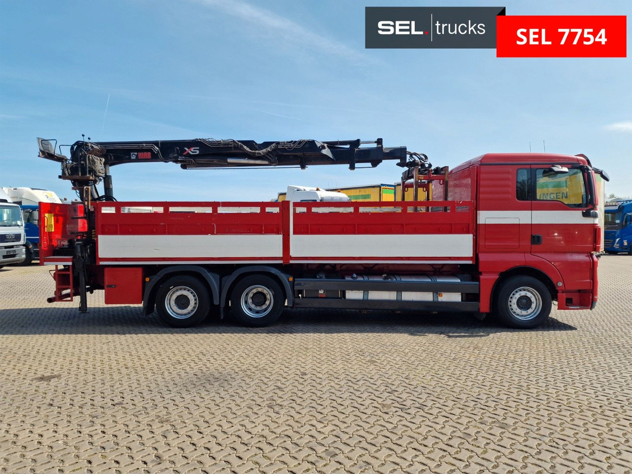 MAN TGX 26.400 6x2-2 BL/ Intarder / HIAB / Lenkachse - Kraanaga veoauto: pilt 4 MAN TGX 26.400 6x2-2 BL/ Intarder / HIAB / Lenkachse - Kraanaga veoauto: pilt 4