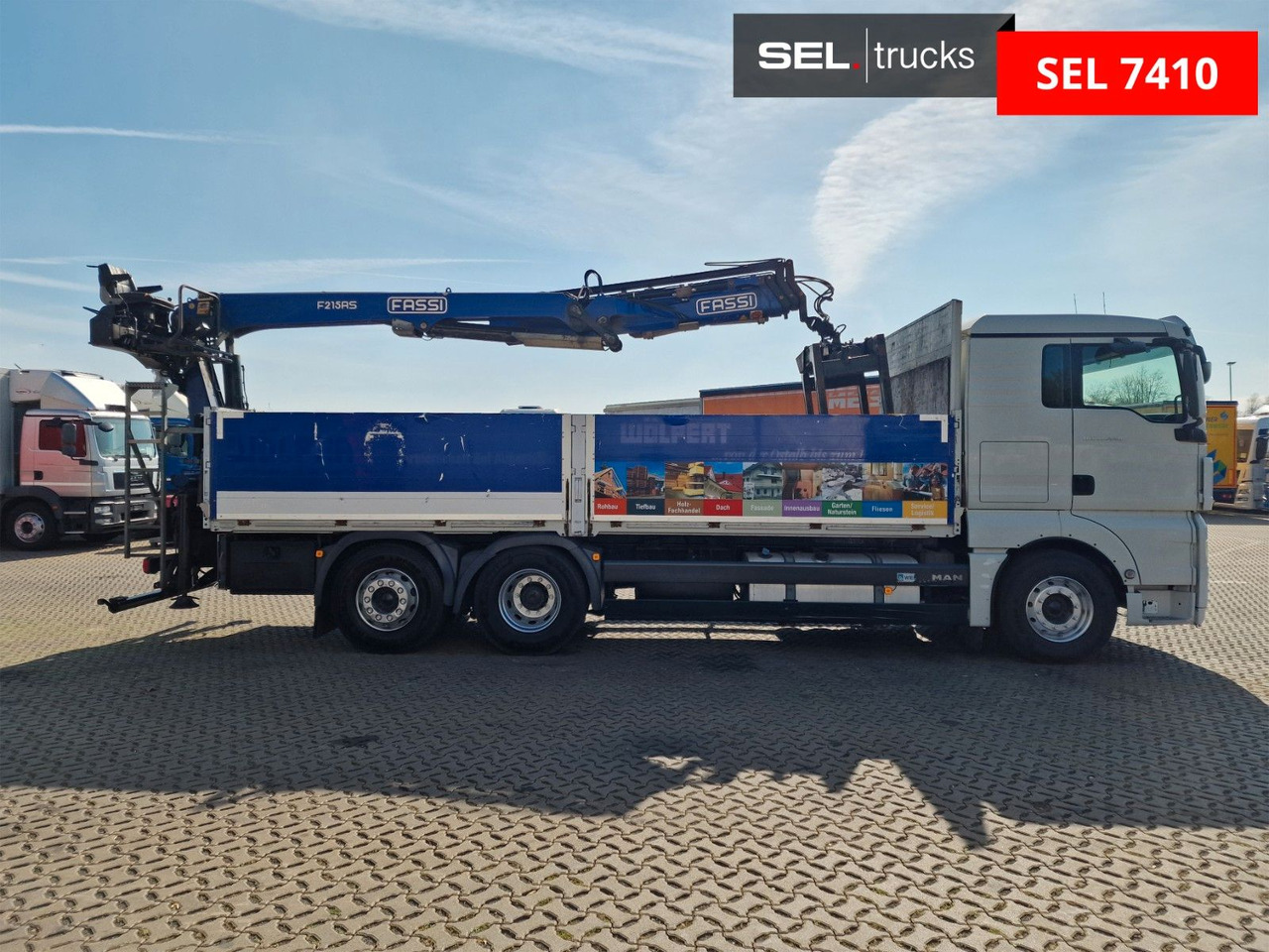 MAN TGX 26.440 6X2-2 LL /Intarder /Fassi /Lenkachse - Kraanaga veoauto: pilt 4 MAN TGX 26.440 6X2-2 LL /Intarder /Fassi /Lenkachse - Kraanaga veoauto: pilt 4