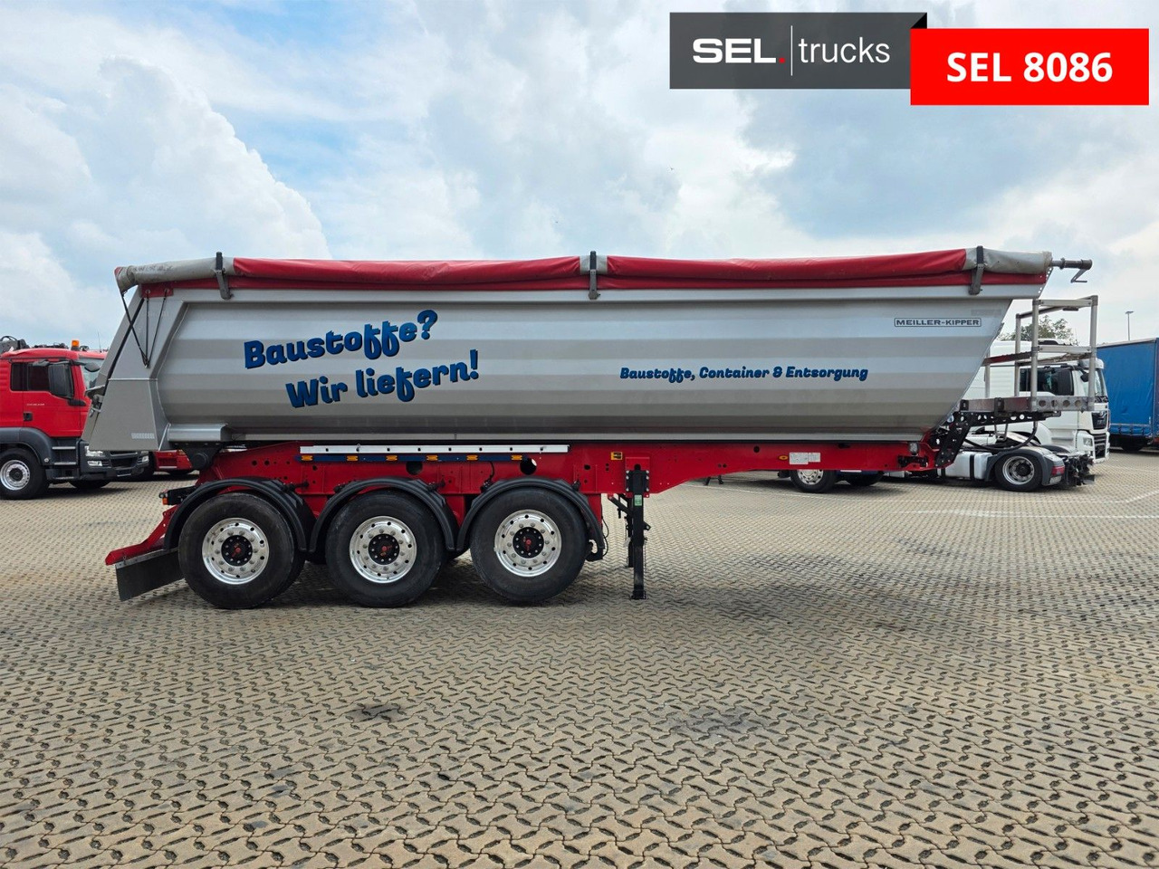 Meiller KISA3 / Alu-Felgen / Liftachse - Kallur-poolhaagis: pilt 5 Meiller KISA3 / Alu-Felgen / Liftachse - Kallur-poolhaagis: pilt 5